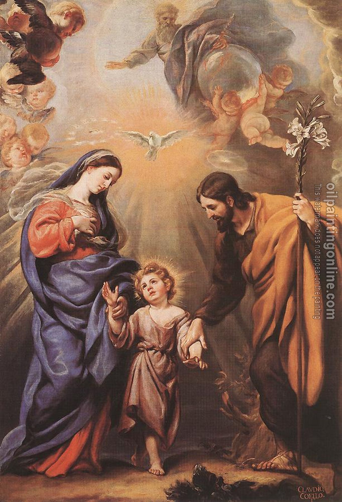 Claudio Coello - Holy Family